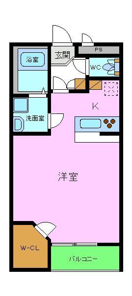 レオパレス大阪狭山IIの間取り