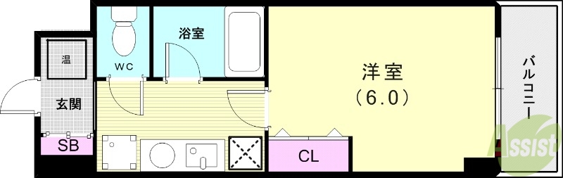 松下ハイツ瑞穂通の間取り