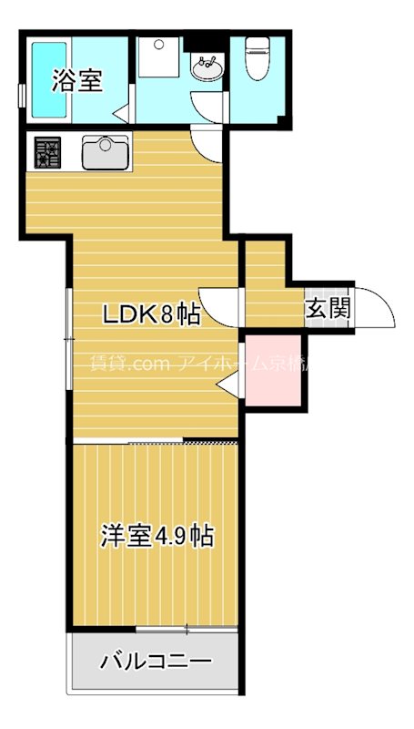 ALEGRIA千林の間取り