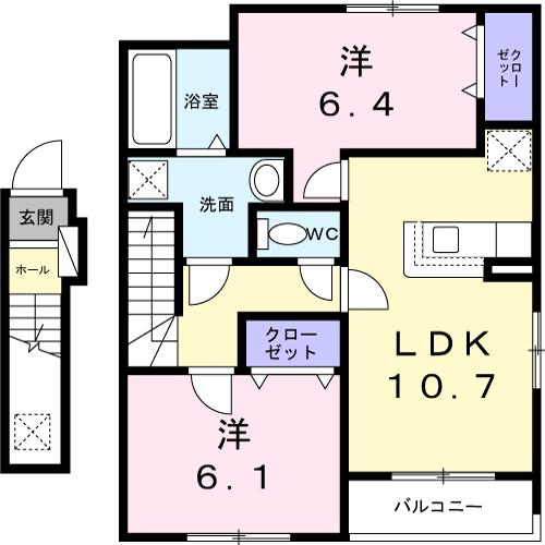 ルミエールの間取り