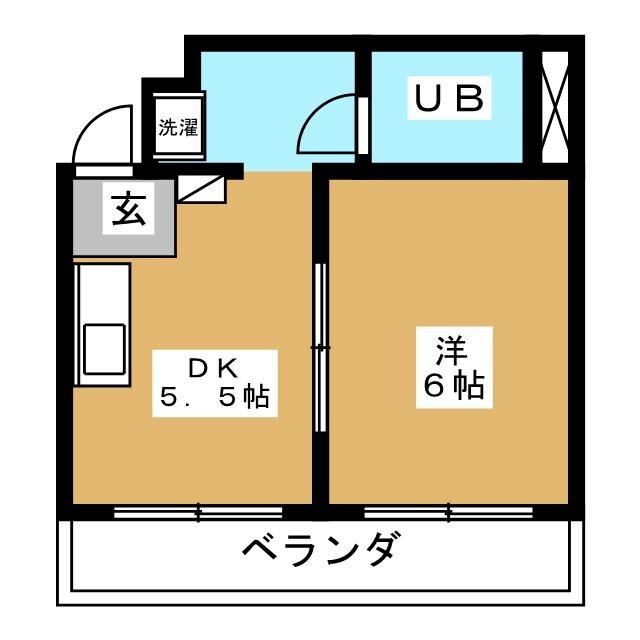 ラフィーヌ元山の間取り