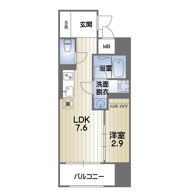 RISE　KUMAMOTO　EXEの間取り