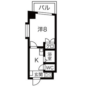 シティライフ名駅の間取り