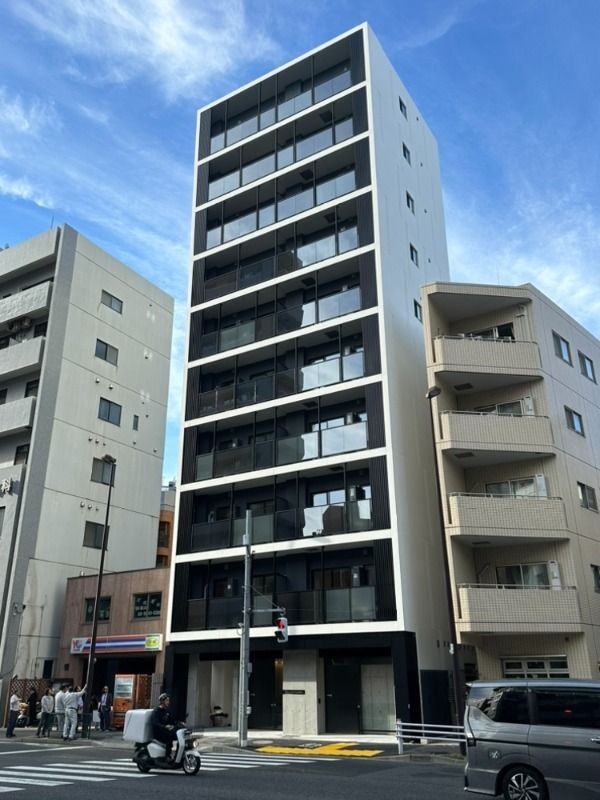 【シーズンフラッツ門前仲町の建物外観】