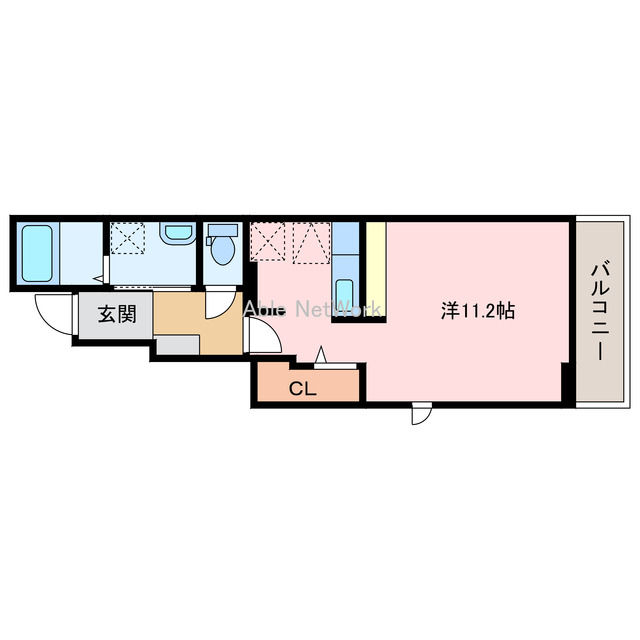 【モンシェ　モア・VIの間取り】