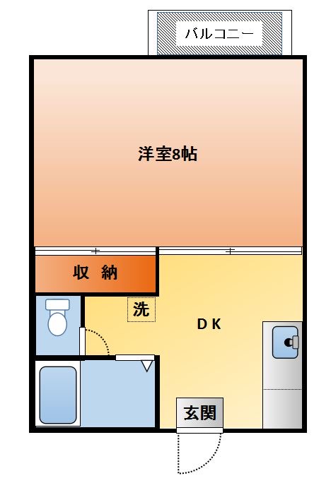 グランデュール小森の間取り