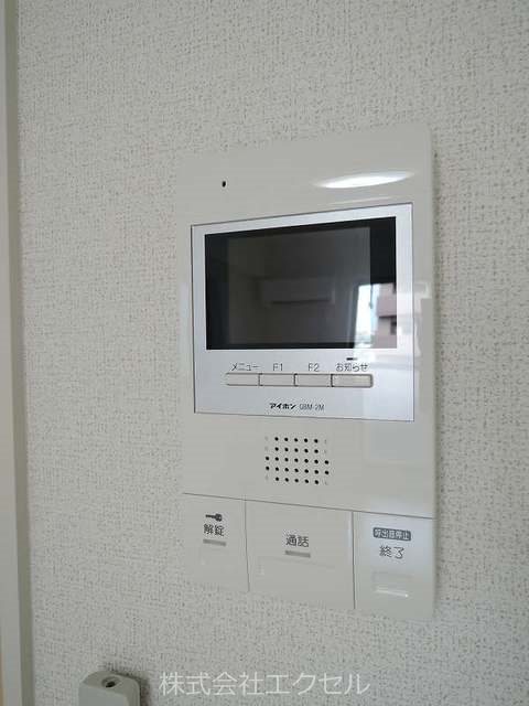 セキュリティ　来訪者の姿を確認できます。