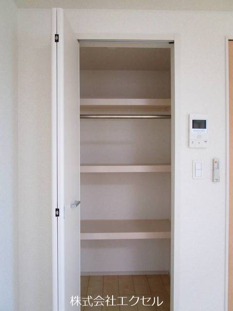 収納　クローゼットです。