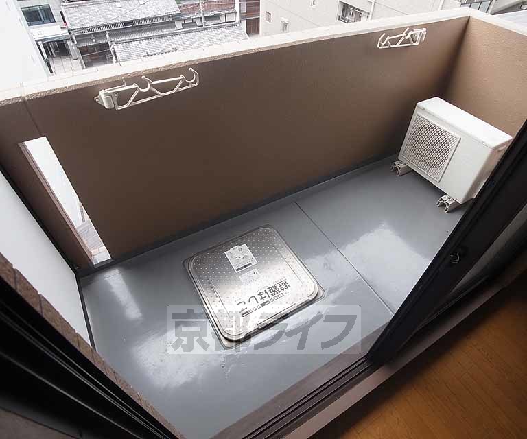 バルコニー　開放感のあるバルコニー。