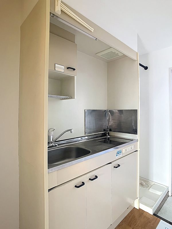 キッチン　201号室の写真です