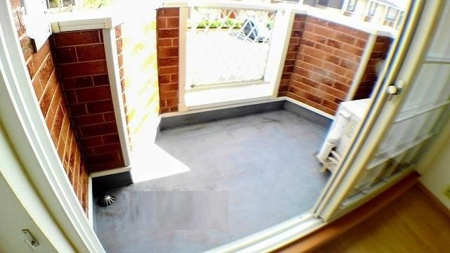 バルコニー　※反転タイプのお部屋