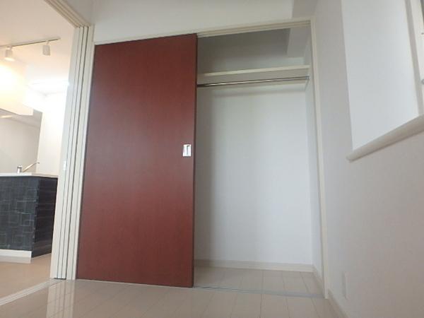 収納　季節物のお洋服もスッキリ収納できそう