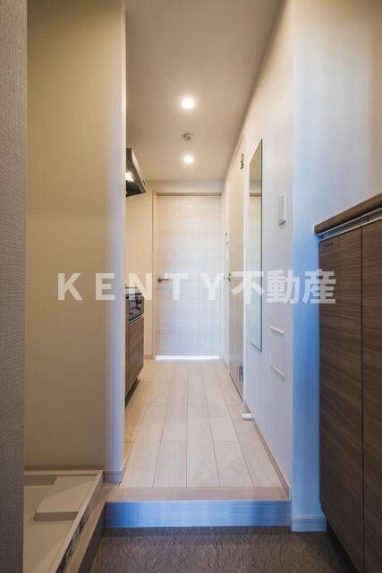 玄関　落ち着いた玄関です