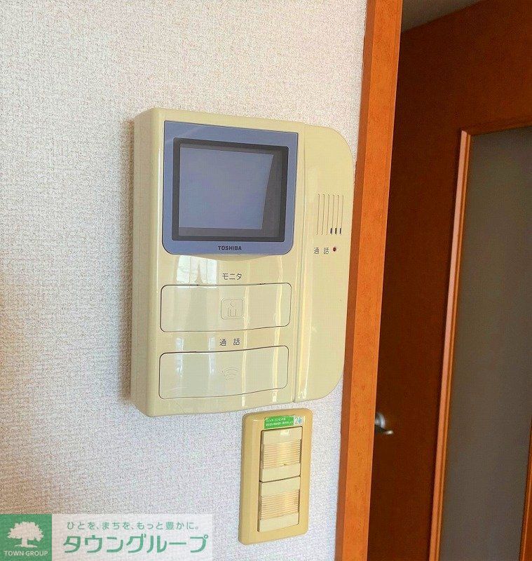 セキュリティ　モニター付きインターフォン