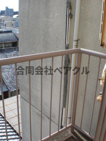 バルコニー　広々としたバルコニーです