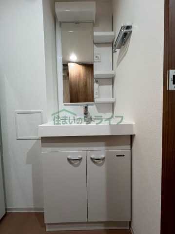 洗面設備　※別部屋同間取りのお部屋の写真になります