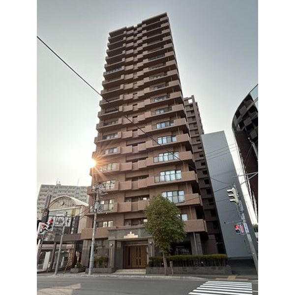 建物外観　セコムホームセキュリティ導入マンション！