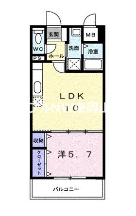 アバンツァートの間取り写真