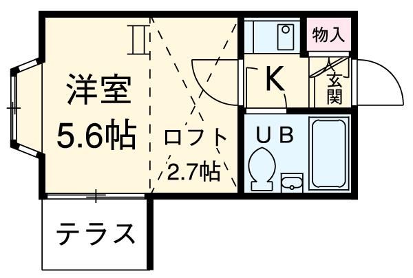 フォレックス鷺沼の間取り写真