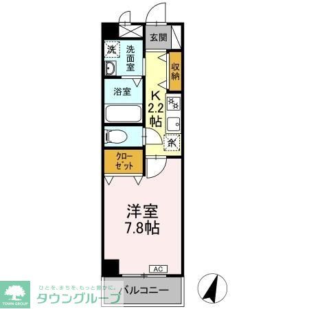 ヴィラパーク鶴舞の間取り写真
