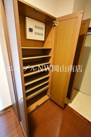 【岡山市北区表町のマンションの収納】