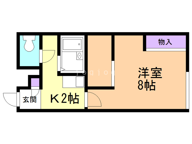 レオパレスＳｅａｓｉｄｅIIの間取り