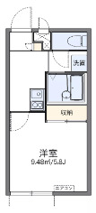 レオパレスJ BOX IVの間取り