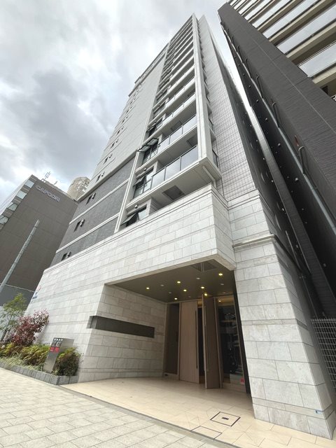 大阪府大阪市中央区東高麗橋の賃貸マンションの外観