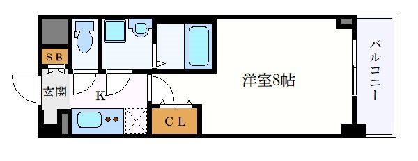 S-RESIDENCE志賀本通Northの間取り