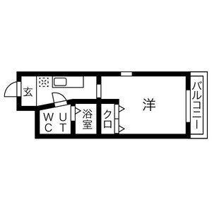 兵庫県神戸市中央区元町通５（マンション）の賃貸物件の間取り