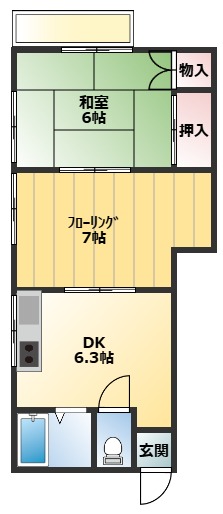 コーポ共栄_間取り_0