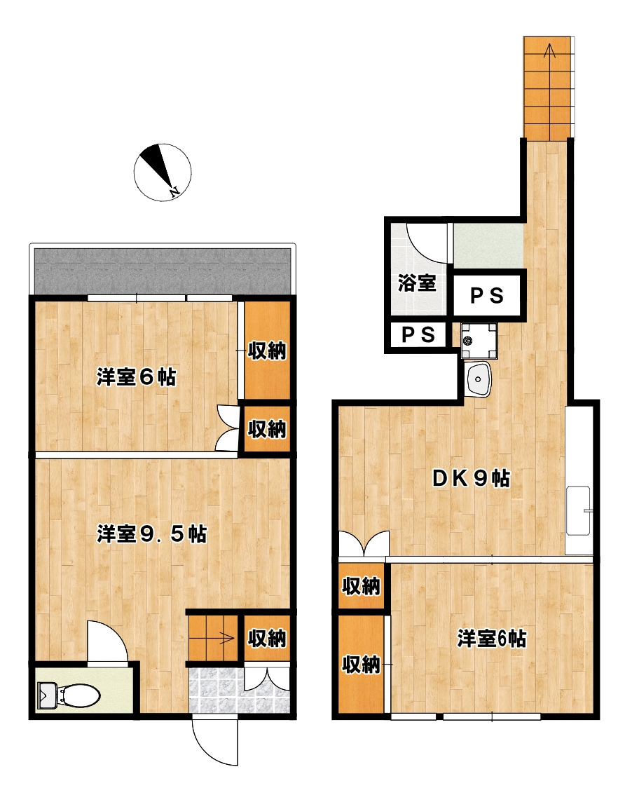 金沢八景マンションの間取り