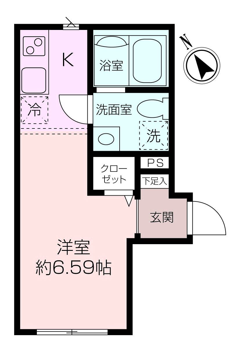 ETSUBO港南中央の間取り