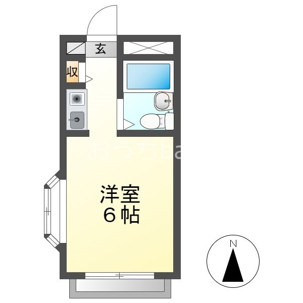 アップルコート大垣木戸町の間取り