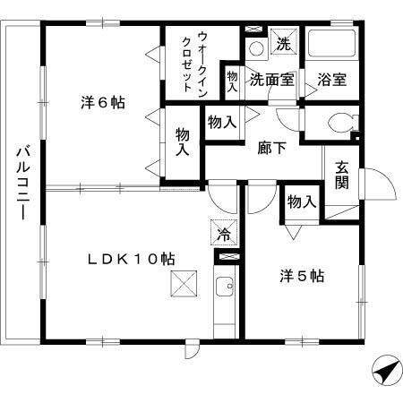 アスセーナ湘南の間取り