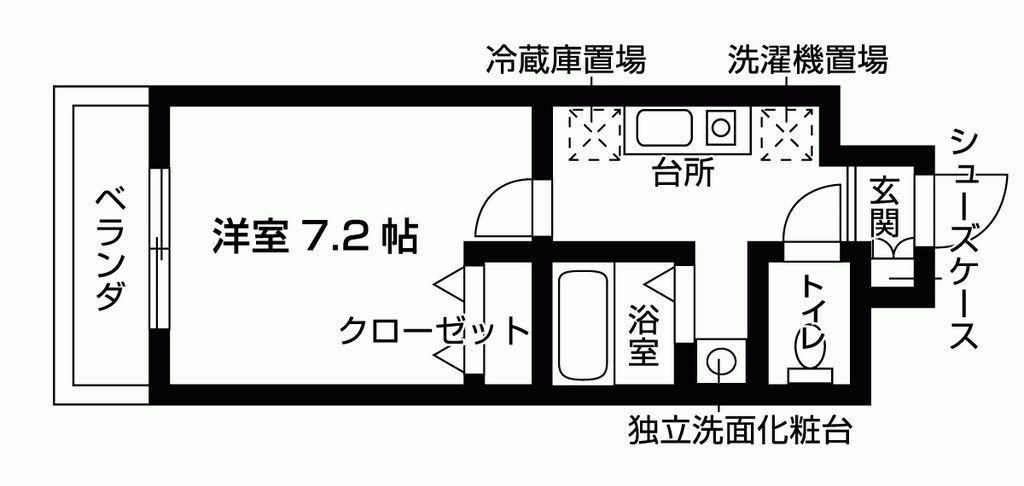 WELLコート山手の間取り