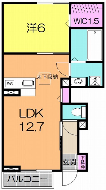 コンフォールの間取り