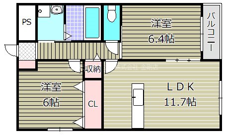 ＹＦ泉ヶ丘の間取り