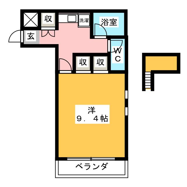 マロンハイツIIの間取り