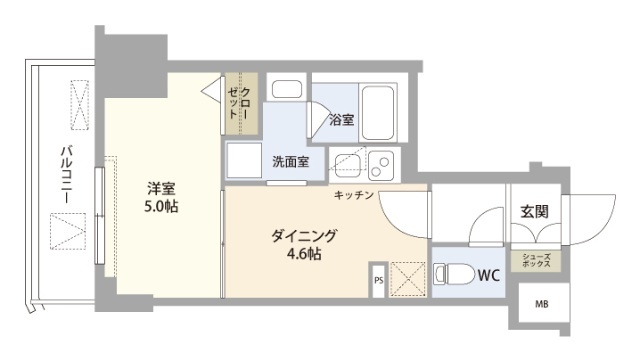 ラフィスタ北綾瀬の間取り