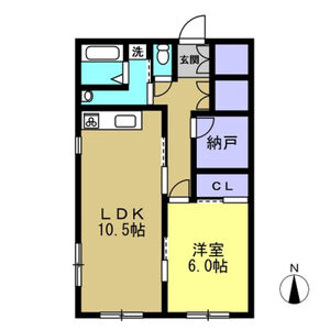 シャルム青山の間取り