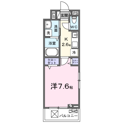 ルクレールの間取り