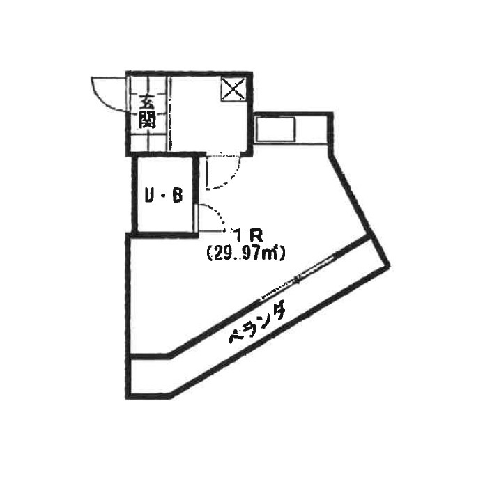 三愛マンションの間取り