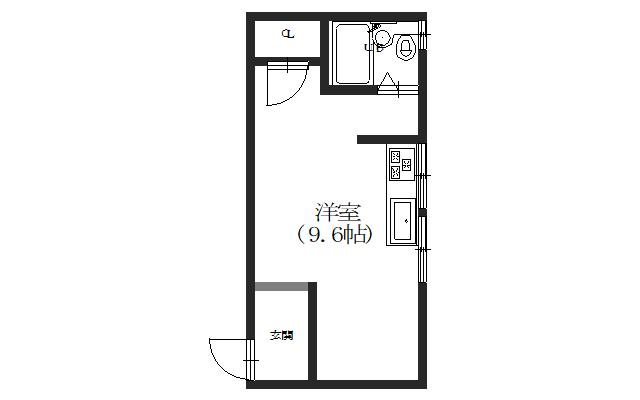 ハイツみゆきの間取り