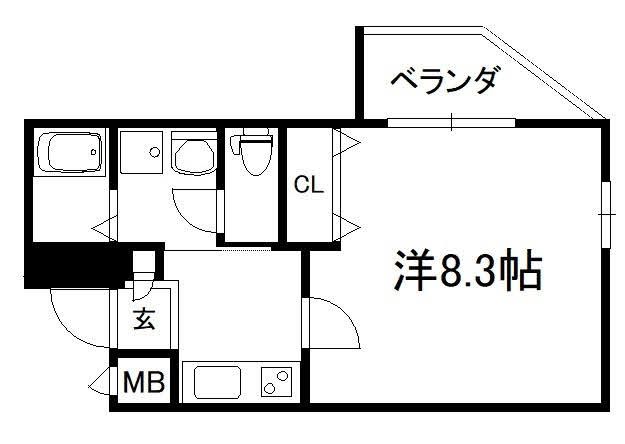 ＣＲＯＳＳ北大路の間取り