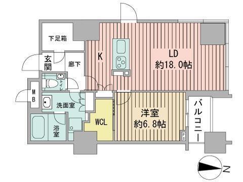 プライムメゾン大通公園の間取り