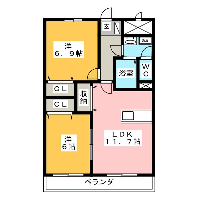 エルキュールの間取り