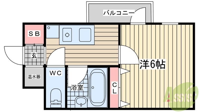 松下ハイツ瑞穂通の間取り