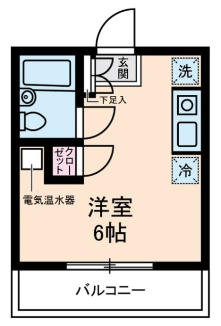 【ヴィラ要町の間取り】