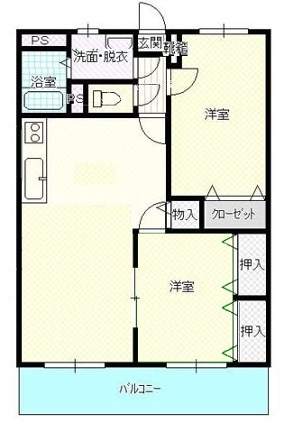 エステート久保の間取り